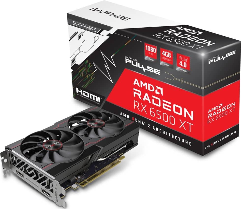 كارت الشاشة AMD Radeon RX 6500 XT