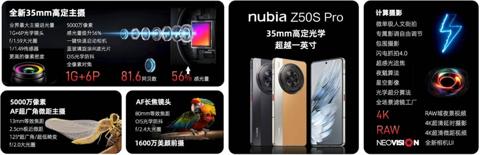 مواصفات Nubia Z50S Pro
