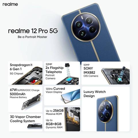 هواتف Realme 12 Pro
